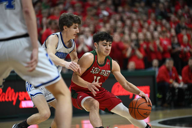 Sacred Heart vs Tri-Unity Christian MHSAA Division 4 title game -- Scott Hasse11